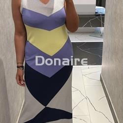 Vestido punto intarsia WNT - Imagen 1