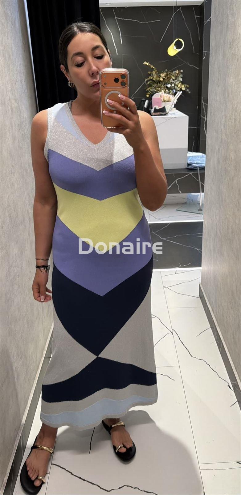 Vestido punto intarsia WNT - Imagen 2