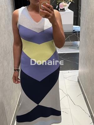 Vestido punto intarsia WNT - Imagen 2