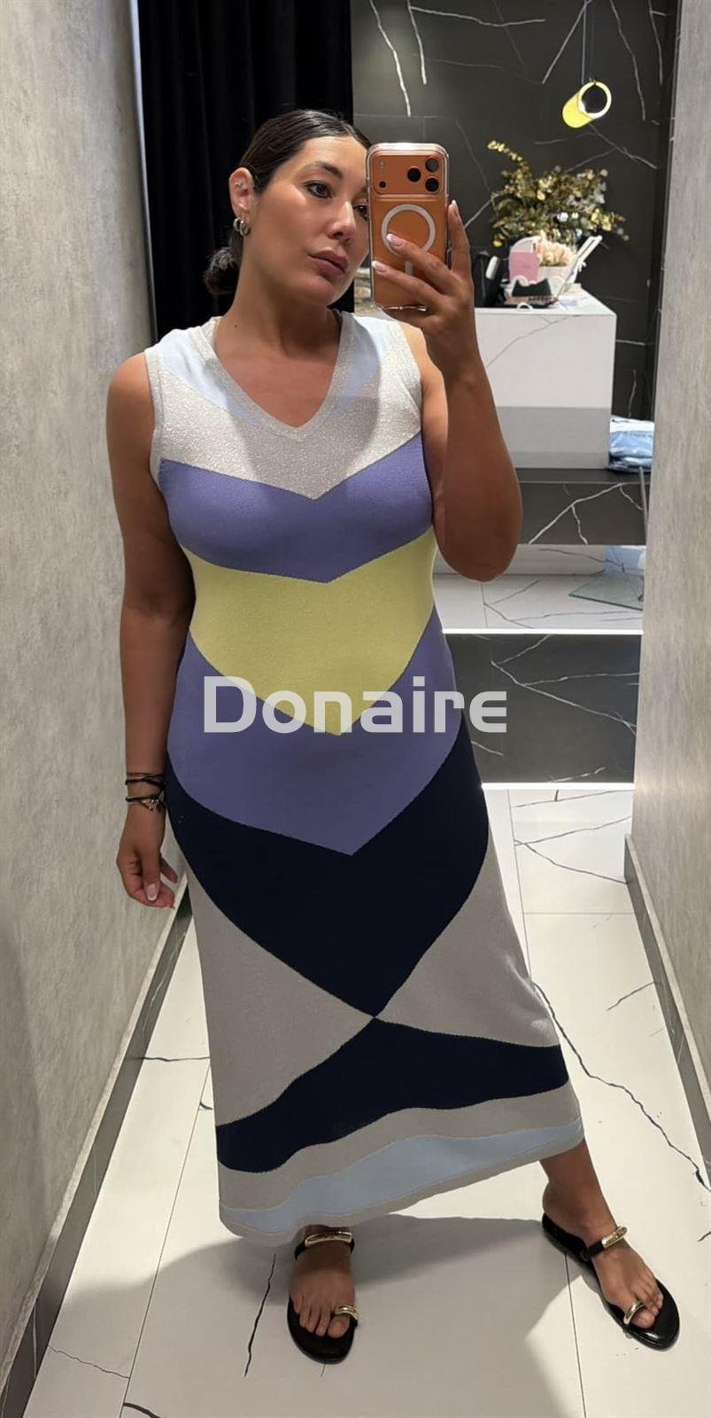 Vestido punto intarsia WNT - Imagen 3