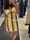 Vestido rayas punto de lurex WNT - Imagen 1