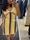 Vestido rayas punto de lurex WNT - Imagen 2