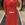 Vestido rojo algodón cuello pico Lolita - Imagen 2