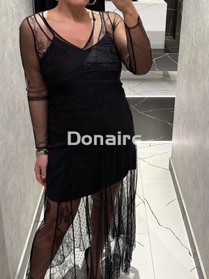 Vestido superpuesto encaje Dixie - Imagen 2