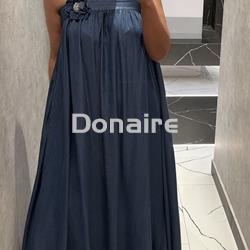 Vestido tencel vaquero BSB - Imagen 1