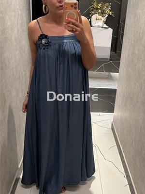 Vestido tencel vaquero BSB - Imagen 2