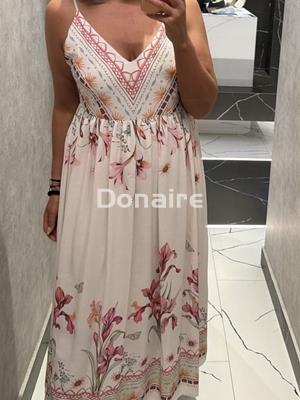 Vestido tirantes print floral Lez a Lez - Imagen 1