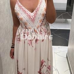 Vestido tirantes print floral Lez a Lez - Imagen 2