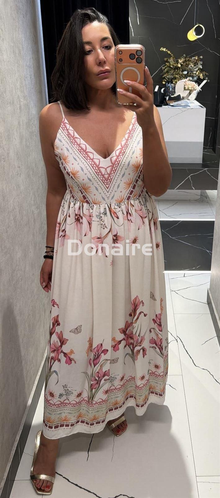 Vestido tirantes print floral Lez a Lez - Imagen 3