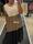 Vestido tricolor camel negro blanco Lolita - Imagen 1