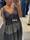Vestido volantes largo vaquero WNT - Imagen 2