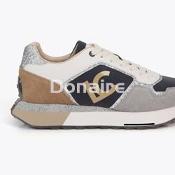 Zapatilla deportiva con suela personalizada y animal print Lola Casademunt - Imagen 1