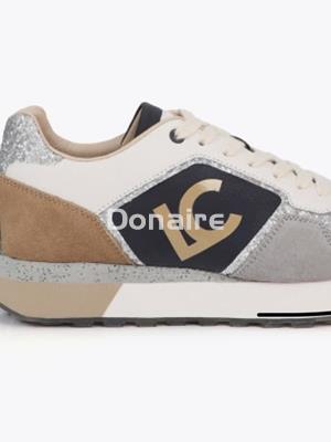 Zapatilla deportiva con suela personalizada y animal print Lola Casademunt - Imagen 1