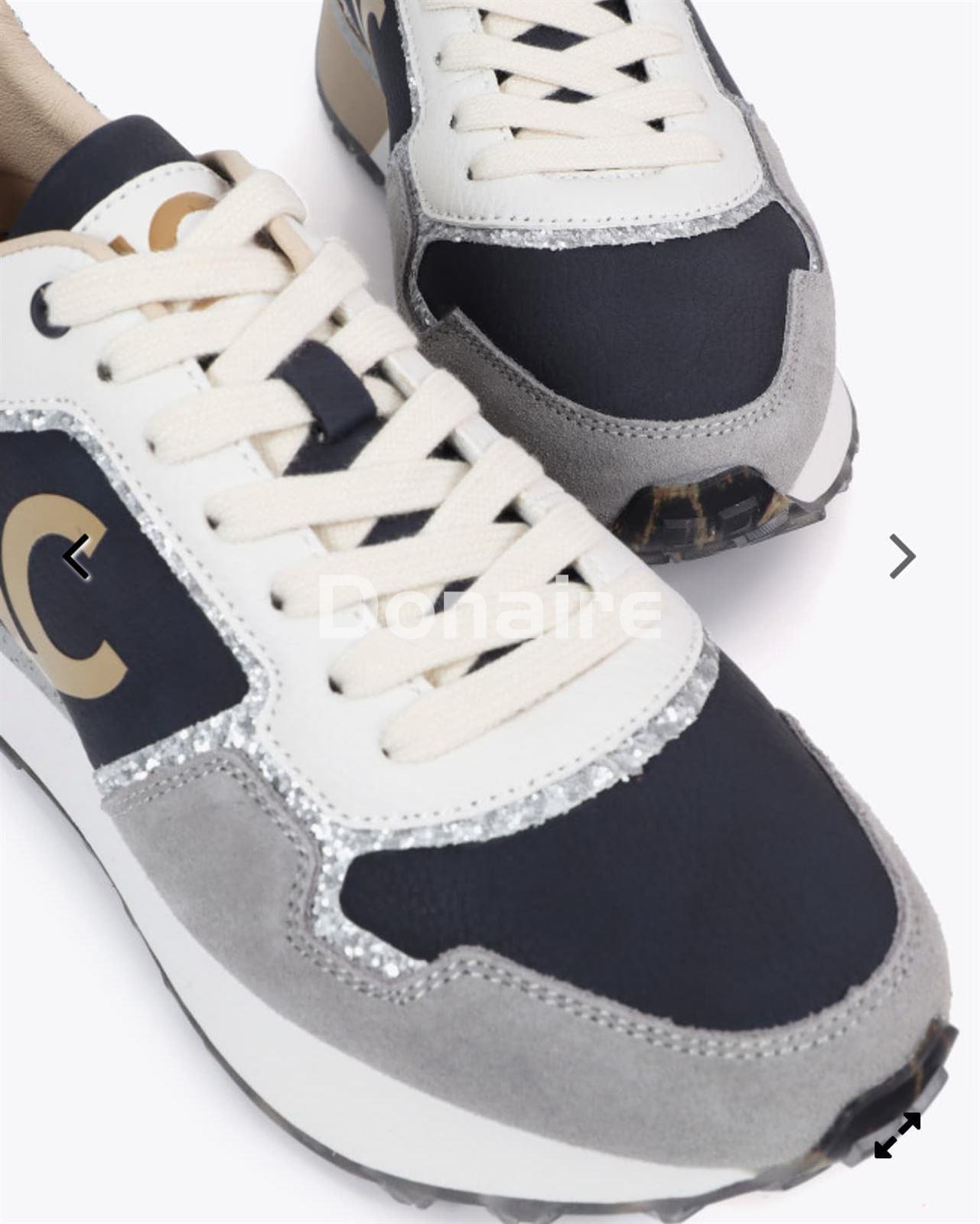 Zapatilla deportiva con suela personalizada y animal print Lola Casademunt - Imagen 6