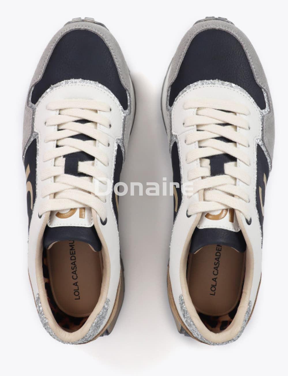 Zapatilla deportiva con suela personalizada y animal print Lola Casademunt - Imagen 7