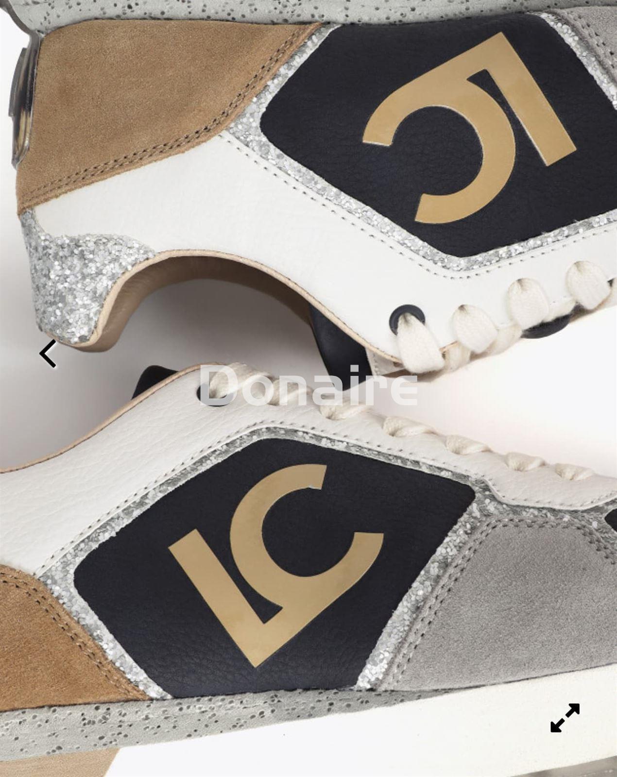 Zapatilla deportiva con suela personalizada y animal print Lola Casademunt - Imagen 8