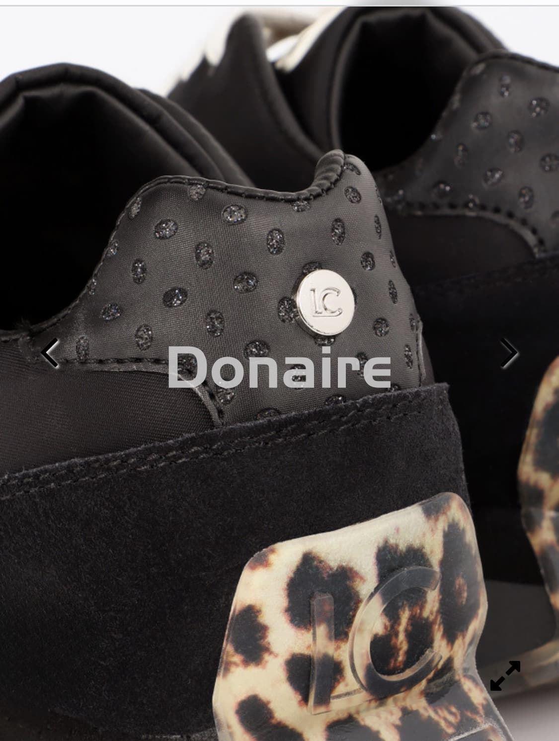 Zapatilla deportiva negra Lola Casademunt - Imagen 5