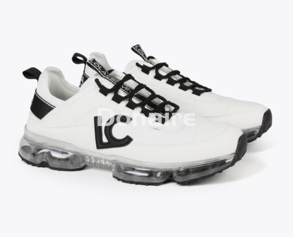 Zapatillas deportivas bicolor suela trasparente Lola Casademunt - Imagen 1
