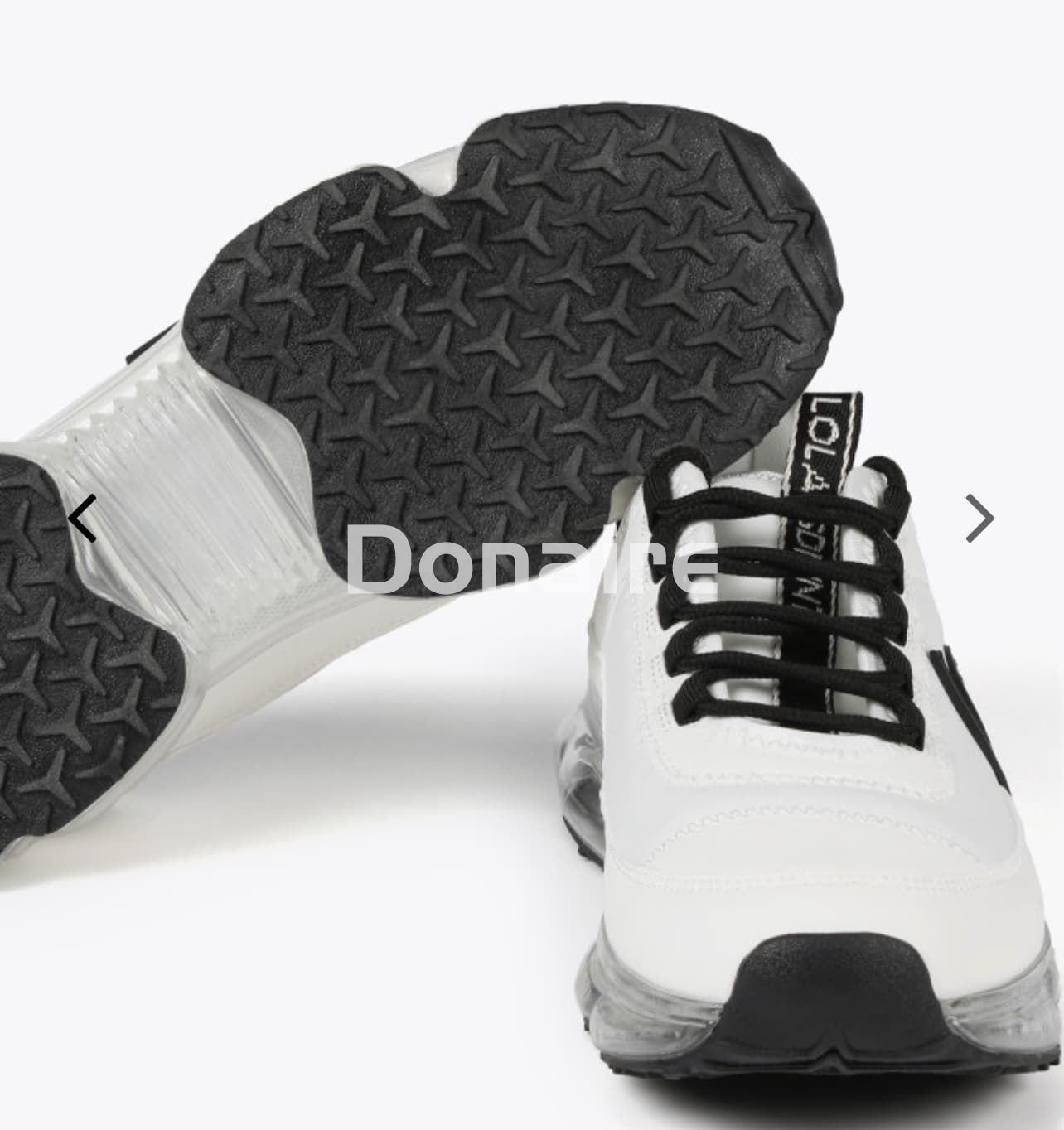 Zapatillas deportivas bicolor suela trasparente Lola Casademunt - Imagen 4