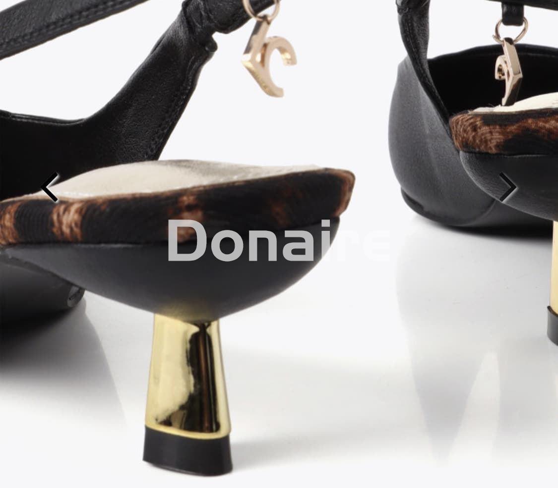 Zapato tacón destalonado tachas Lola Casademunt - Imagen 5