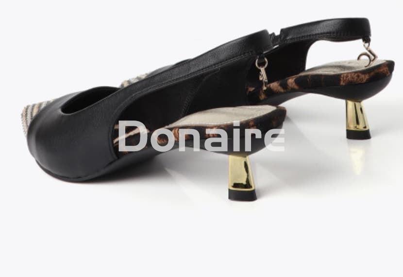 Zapato tacón destalonado tachas Lola Casademunt - Imagen 6